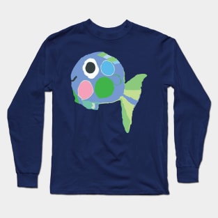 Blue Fish Long Sleeve T-Shirt